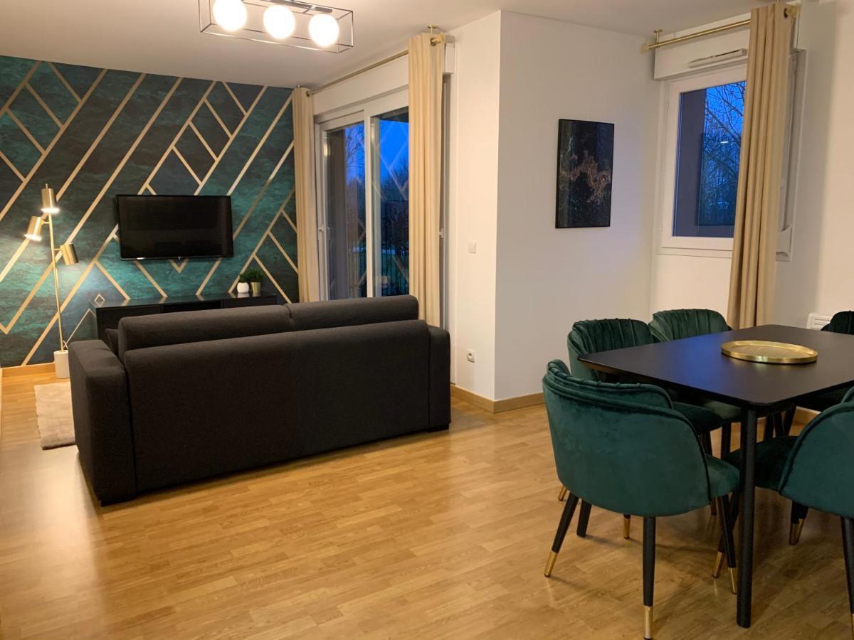 Appartement Elegant A 11 Mn De Disneyland Paris #15 Montevrain Bagian luar foto